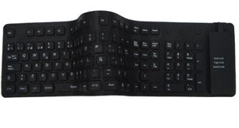 Teclado Flexible BROBOTIX - USB, Negro, Notebook/PC Teclado Flexible BROBOTIX - USB, Negro, Notebook/PC